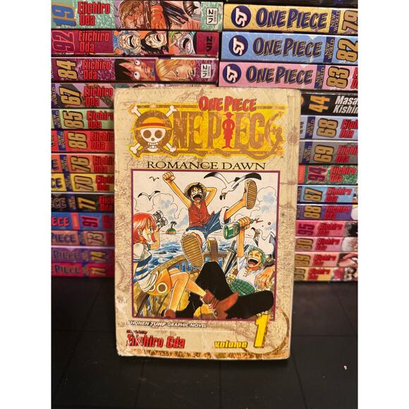 One Piece Vol. 1 (Romance Dawn) – Eiichiro Oda – Shonen Jump Scholastic Edition - Picture 1 of 6